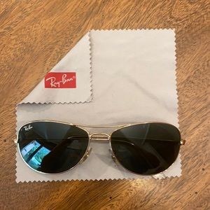 Ray-Ban COCKPIT sunglasses case&eyecloth included